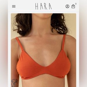 Hara the Label stella bra (turmeric) size M